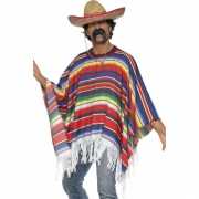 Mexico verkleed kleding poncho