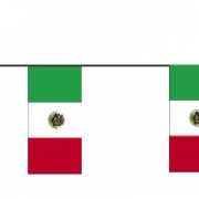 Papieren vlaggenlijn Mexico