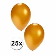 25 stuks gouden ballonnen