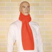 Oranje fleece sjaal