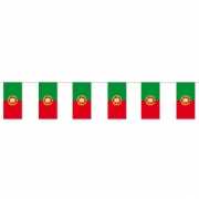 Papieren vlaggenlijn Portugal