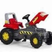 Kinder speelgoed tractor rood