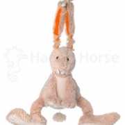 Muziekdoos knuffel konijn 26 cm