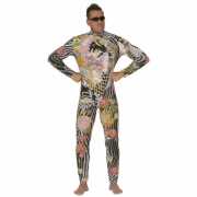 Tatoo bodysuit voor heren