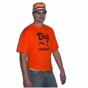 Big fan t shirts oranje