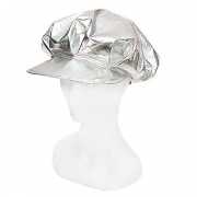 Zilveren dames cap