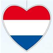 Holland hartjes rood, wit, blauw