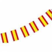 Papieren vlaggenlijn Spanje