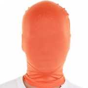 Oranje Morphsuits maskers