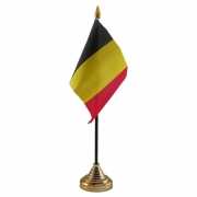Belgie vlaggetje met standaard