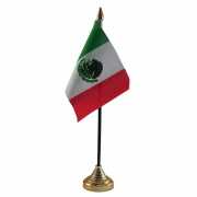 Mexico vlaggetje met standaard