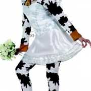 Koeien bruid kostuum voor dames.