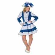 Dansmarieke outfit blauw met wit