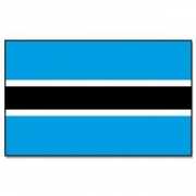 Afrikaanse vlag Botswana