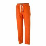 Vintage joggingbroek oranje voor heren