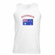 Mouwloos t shirt met Australische vlag