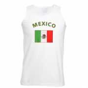 Mouwloos t shirt met Mexicaanse vlag