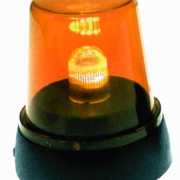 Zwaailamp met oranje LEDlicht 11 cm