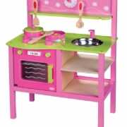 Roze keukentje voor meisjes