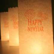Candle Bags set Happy Newyear  26 cm