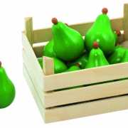 Speelgoed peren in kist