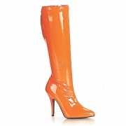 Oranje hoge dames laarzen