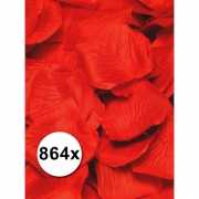 Pakket rode rozenblaadjes 864 stuks