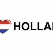 Landen sticker I Love Holland
