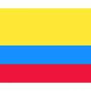 Stickertjes van vlag van Colombia