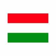 Stickertjes van vlag van Hongarije