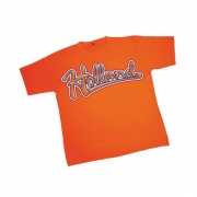 Holland baseball t shirt oranje