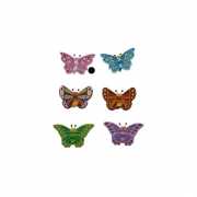 Roze vlinder magneet