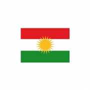 Stickertjes van vlag van Koerdistan