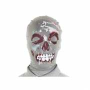 Morpsuit masker van een zombie