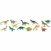 Plastic dinosaurussen in koker 13 stuks