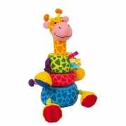 Speelgoed insteek giraffes 24 cm