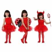 Rood ballet kostuum voor meisjes