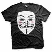 Merchandise V for Vendetta shirt heren