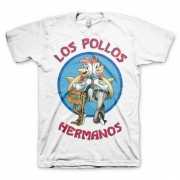 Marchandise shirt Los Pollos Hermanos wit