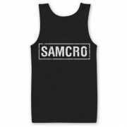 Merchandise SAMCRO tanktop heren zwart