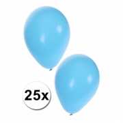 25 stuks baby blauwe ballonnen