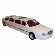 Speelgoed auto limousine wit