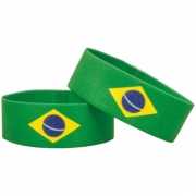 Fan armband Brazilie