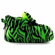 Meisjes sportschoen pantoffels tijger groen