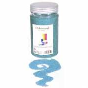 Turquoise decoratie zand 500 gram