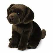 Labrador knuffel 26 cm bruin