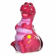 Spaarpot dinosaurus roze 16 cm