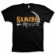 Merchandise SAMCRO t shirt heren zwart