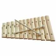 Speelgoed instrument xylofoon van hout
