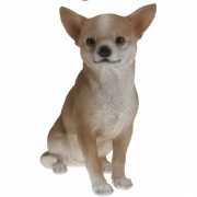 Honden beeldje Chihuahua beige